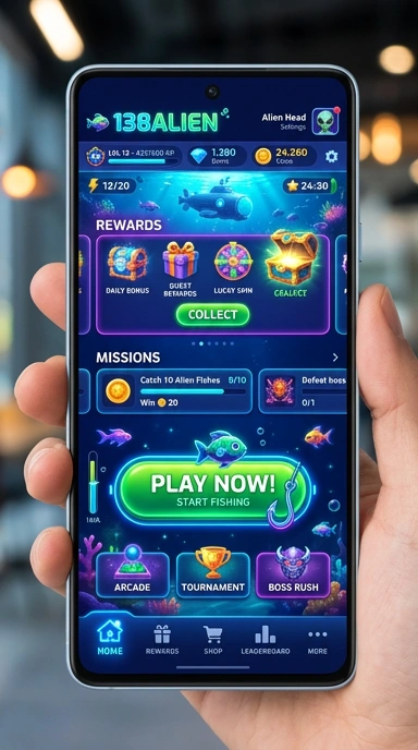 138alien — cuplikan layar ringkas